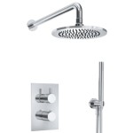 Thermostatic Control with Diverter, Hand Shower and Showerhead