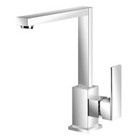 Square Single Hole Kitchen Faucet