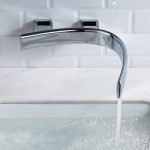 Modern, Curving Sink Spout, Touchless Spout, Chrome