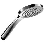 Flat Hand Shower - Round Handle