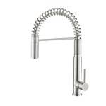 Culinary Style Kitchen Faucets with Spring Coil