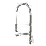 Professional Style Kitchen Faucets with Pot Filler, Spring Coil
