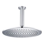 Round Shower Head with Round Ceiling Arm