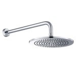 Square Shower Head with Square Wall Mount Arm