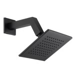 Small Square Shower Head with Square Wall Mount Arm