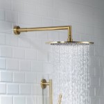 Modern Round Shower Head & Hand Shower