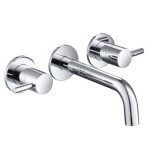  Wall Widespread Sink Faucet