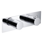 Rectangle Plate, Round 2 Handle Thermostatic Control