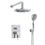 Pressure Balance Control, Hand Shower on Hook and Showerhead
