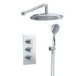 3 Handle Thermostatic Control, Hand Shower and Showerhead