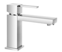 Square Single Hole Faucet with Top Lever Control
