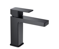 Rectangular Single Hole Faucet with Side Lever Control
