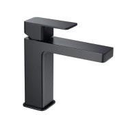 Rectangular Single Hole Faucet with Side Lever Control