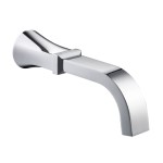 Curving Spout, Wall Mount Tub Spout