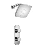 Thermostatic Control and Wall Showerhead