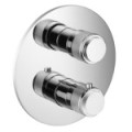 Round Thermostatic Control with 2 Round Knobs