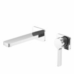 Wall Faucet with Single Control Lever