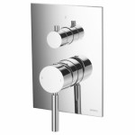 Pressure Balance Control with Diverter, Polished Chrome