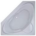 Corner Bath with Seat and Armrests for 2