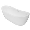 Freestanding Tub with 2 Raised Backrests