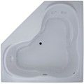 Corner Whirlpool with a Raised Backrest and Comfortable Armrests for 2