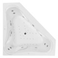 Corner Bathtub with 3 Bathing Areas