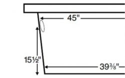 Tub Water Depth from Technical Sheet