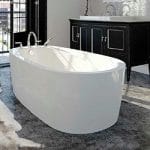 Freestanding Bath with End Drain