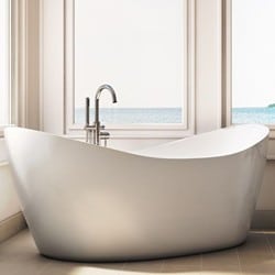 Modern Double Slipper Bath