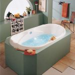 Marguerite Drop-in Bathtub with Raised Backrests