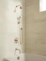 California Faucets Miramar Dual StyleTherm, Tub, Shower & Hand Shower