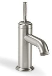 Single Hole Faucet with Knurl Top Control Lever