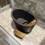 Top View of True Ofuro With Seat and Tray